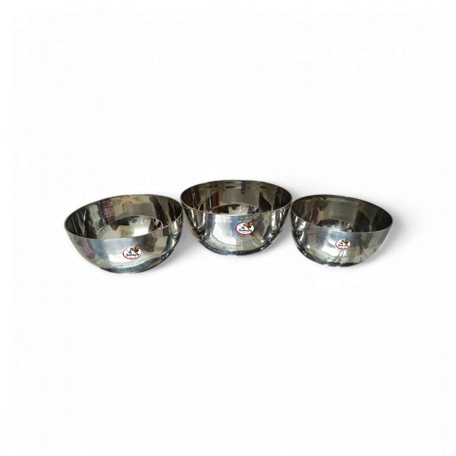 Stainless steel apple bowl katori for serving food