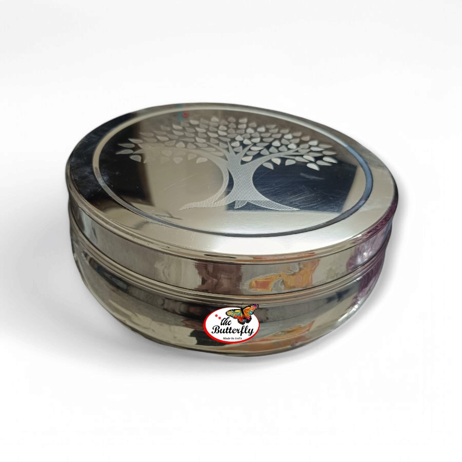 Puri belly stainless steel lunch box for meals