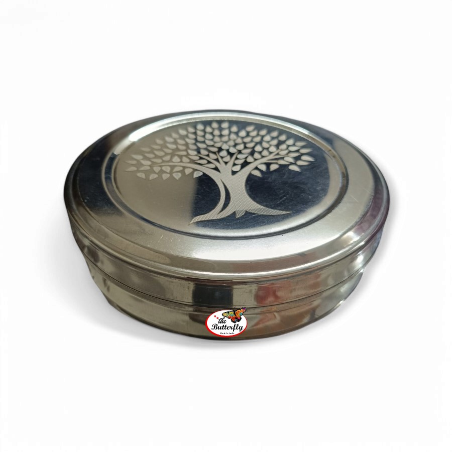 Chocolate dibba stainless steel lunch box size 9-11