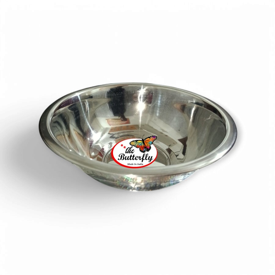 Stainless steel mogli bowl for food serving