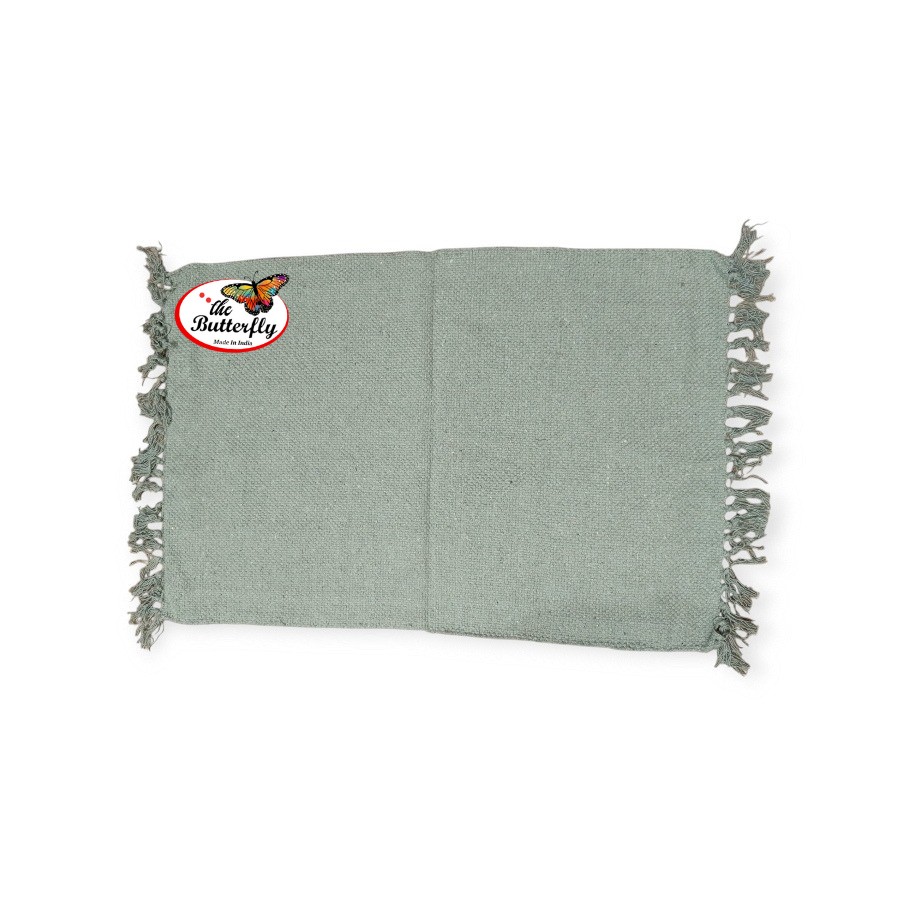 Plain cotton dari for floor use