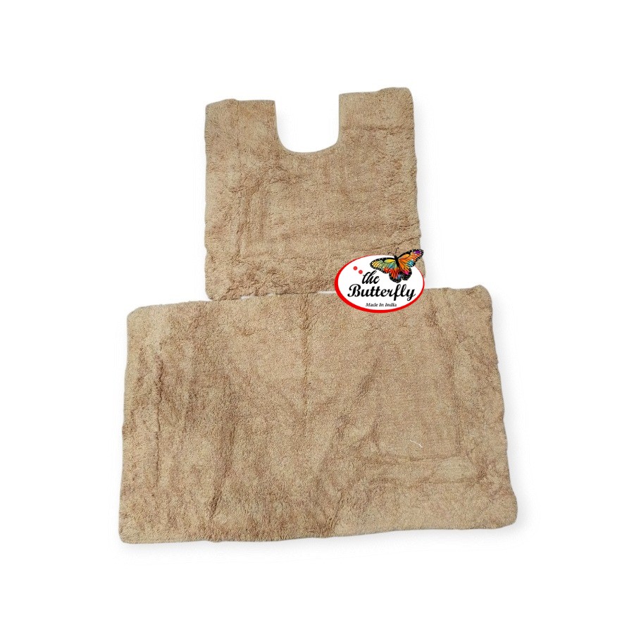 Cotton bathroom mat for daily use