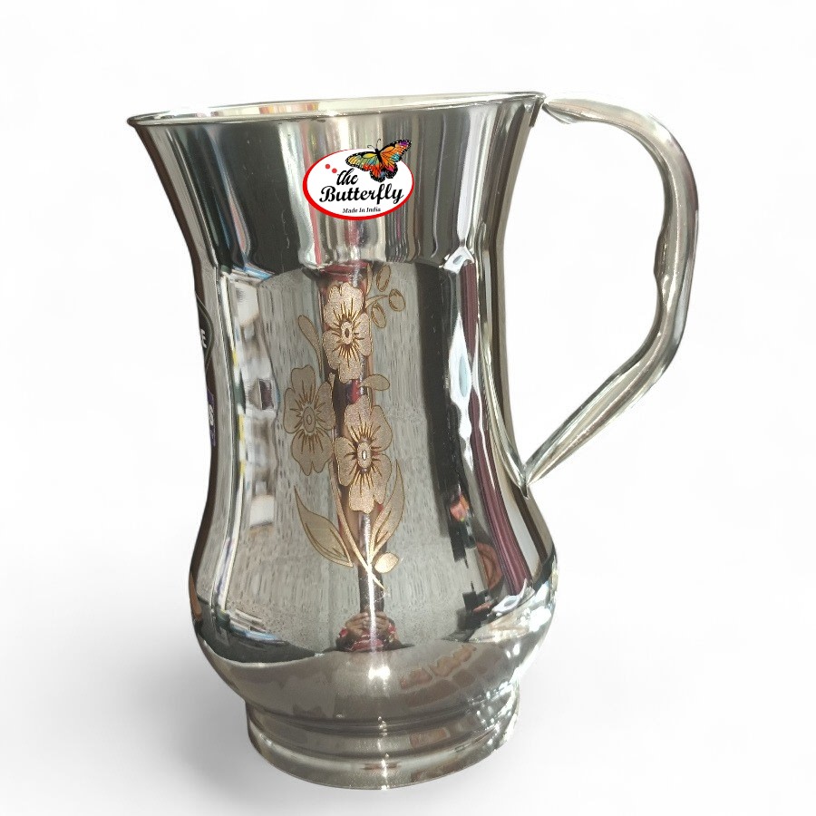 Venus design stainless steel laser jug