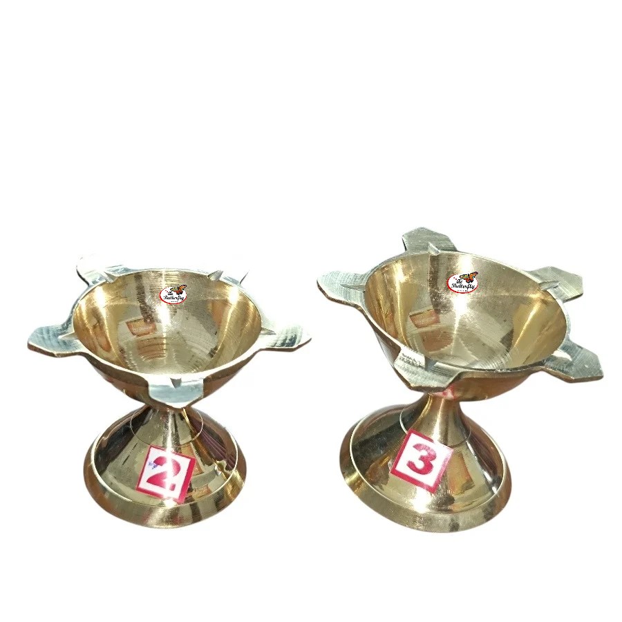 Brass Puna Devi diya for temple and home