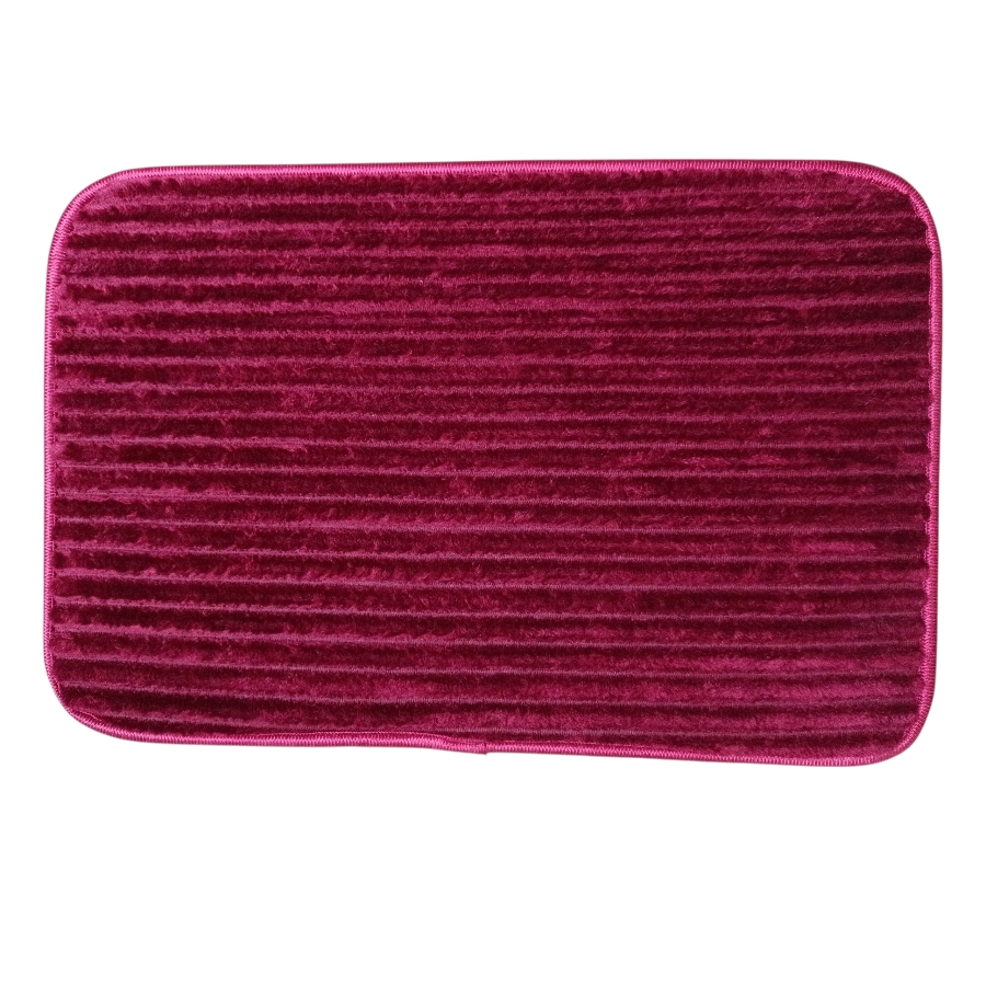 Foam door mat new line design for dust control