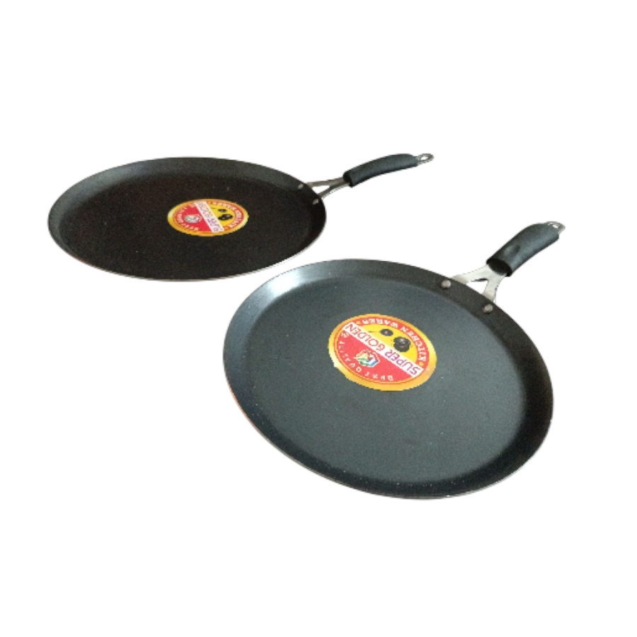 Iron dosa tawa with fancy patti handle for dosa making