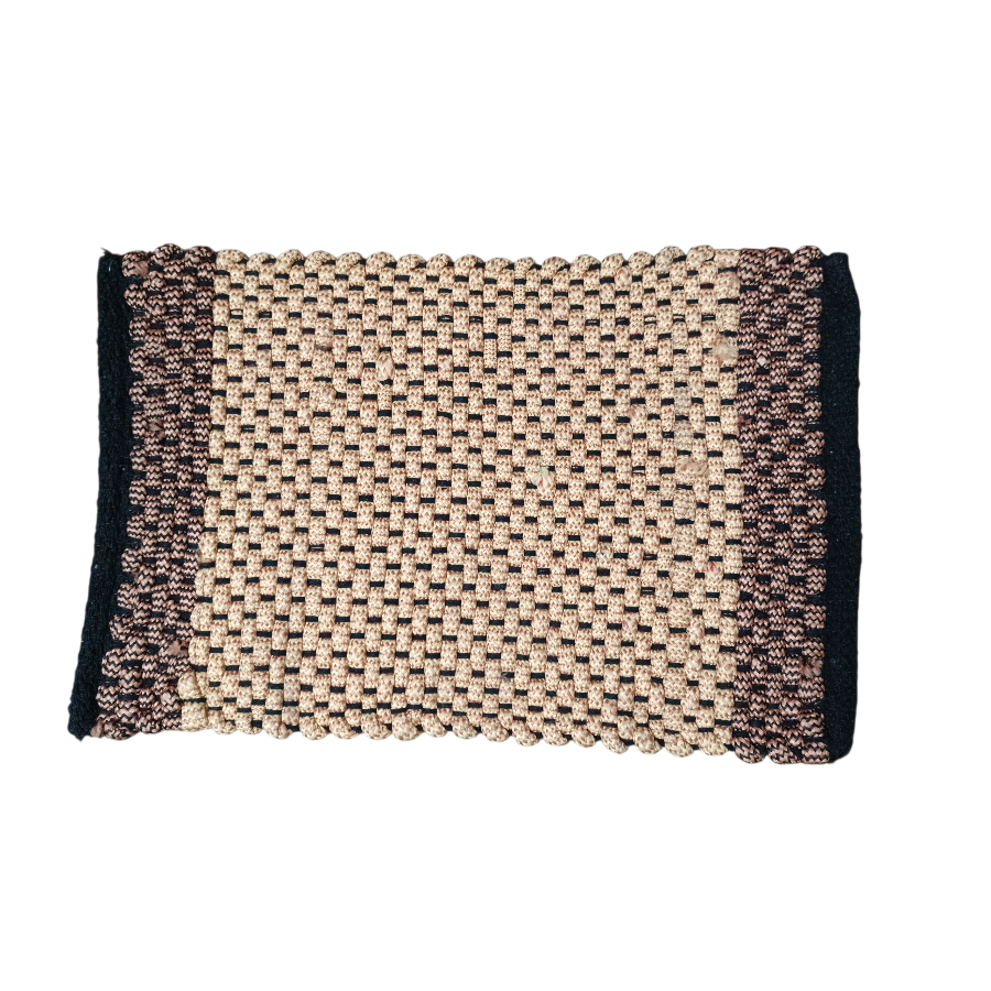Khadi adda style door mat for traditional homes
