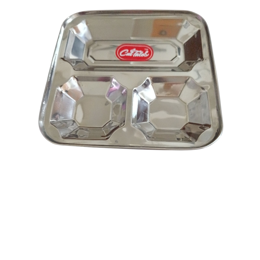 Diamond design stainless steel partition plate