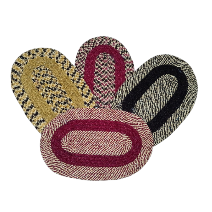 Shuneel oval door mat for indoor flooring