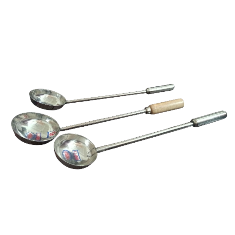 Stainless steel ladle for daily cooking use