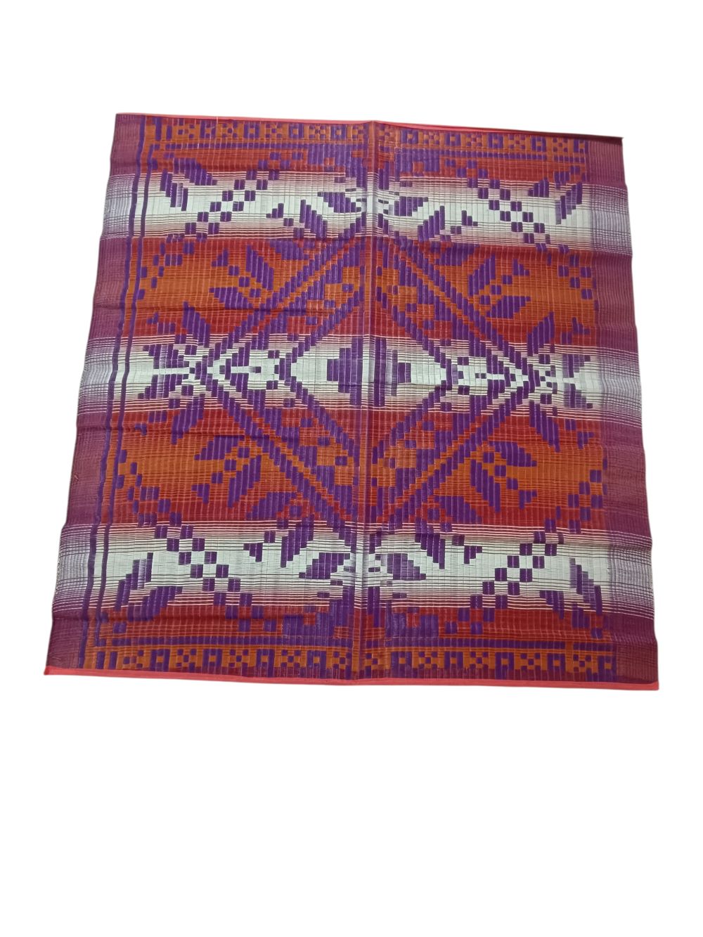 Plastic floor mat chatai 6x6 feet easy to clean