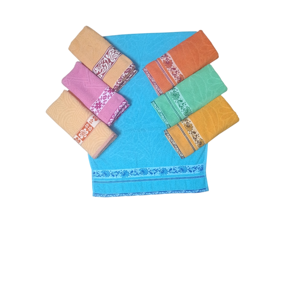 Jacquard patterned bath towel, stylish and soft