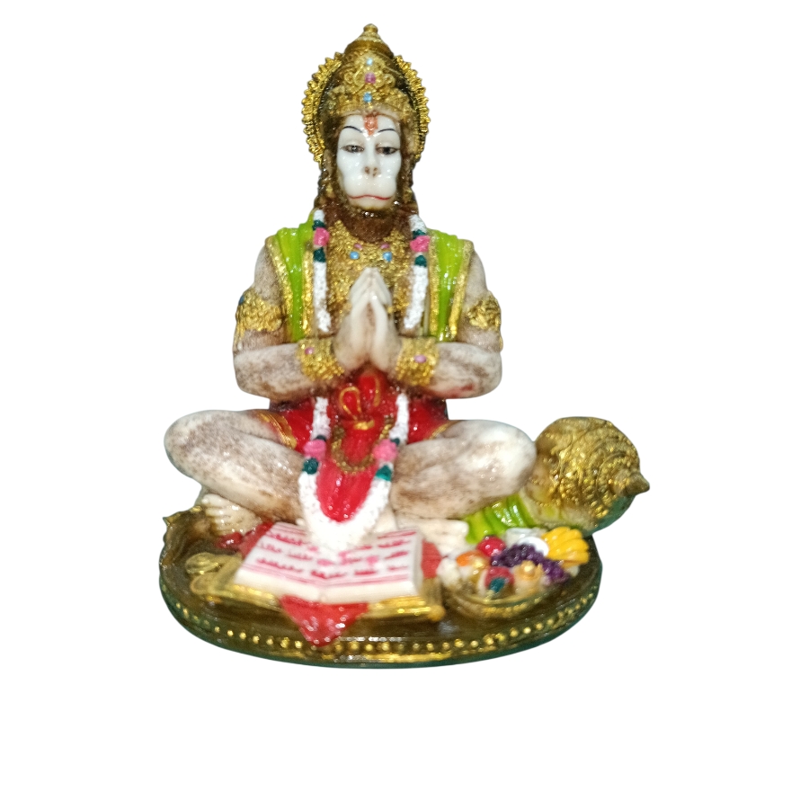 Polystone Hanuman Ji statue for protection and power