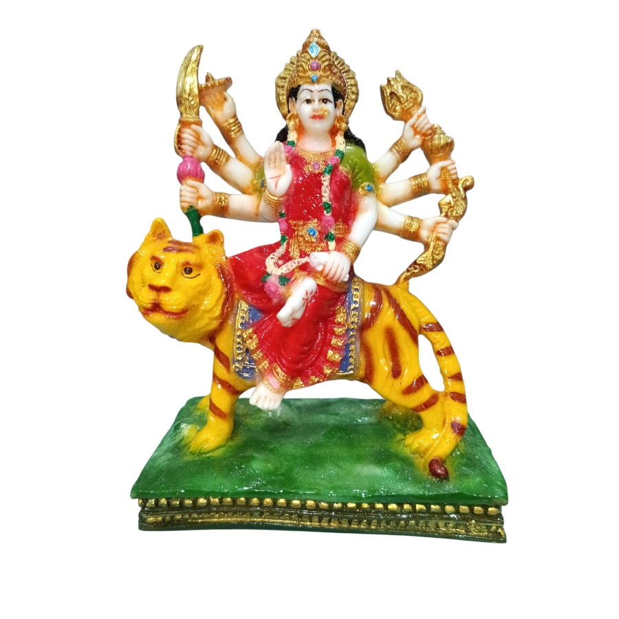 Maa Durga statue symbolizing power and protection